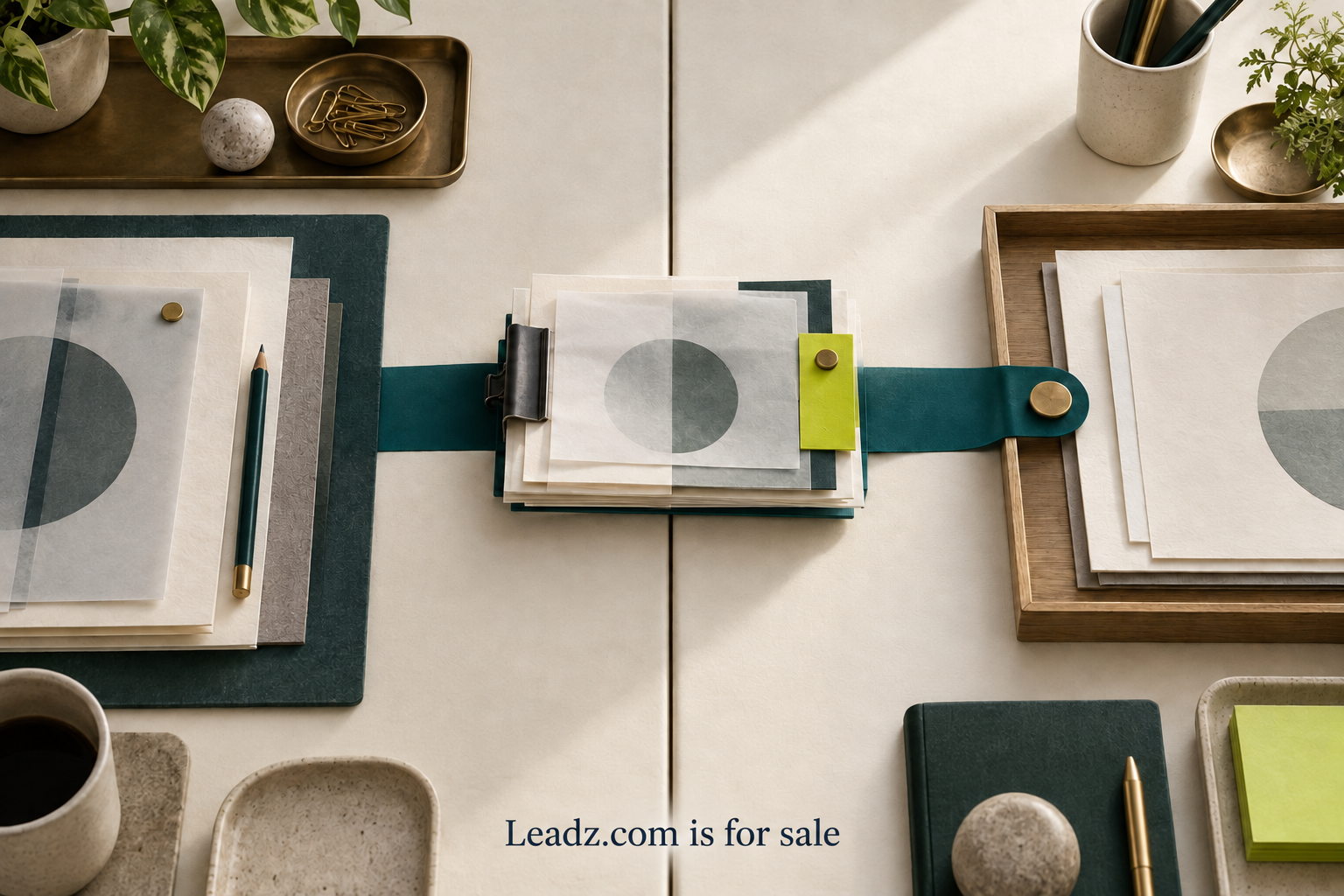 Leadz.com resource art showing a context packet transferred between two work surfaces